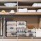 White Cube Shoe Storage Unit with 12 Flip Cover Cubes, Stackable and Easy Assembly